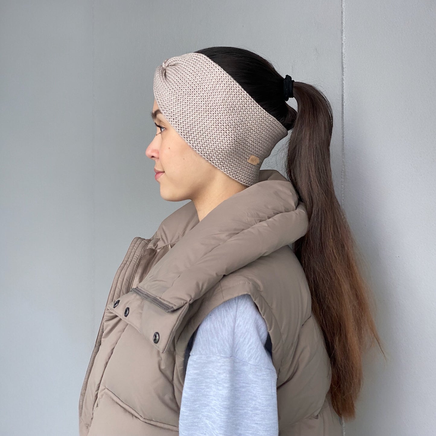NóNa mom eyrnaband beige