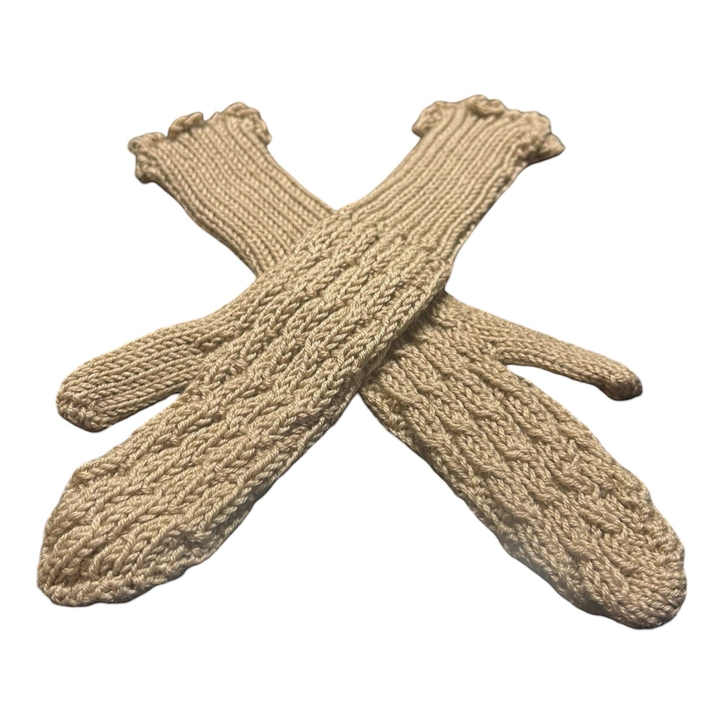 Ylfa vettlingar beige