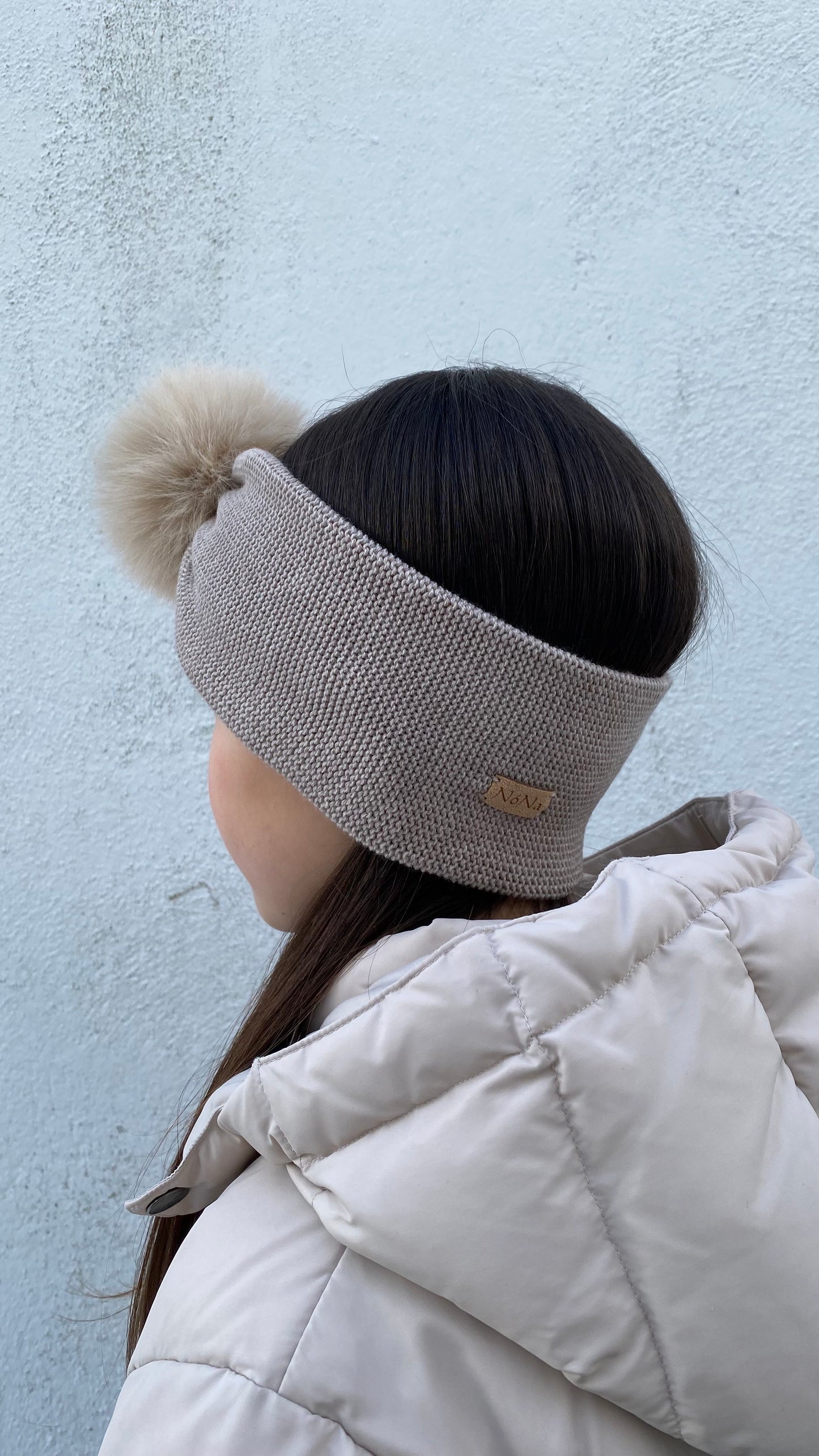 Alba eyrnaband beige