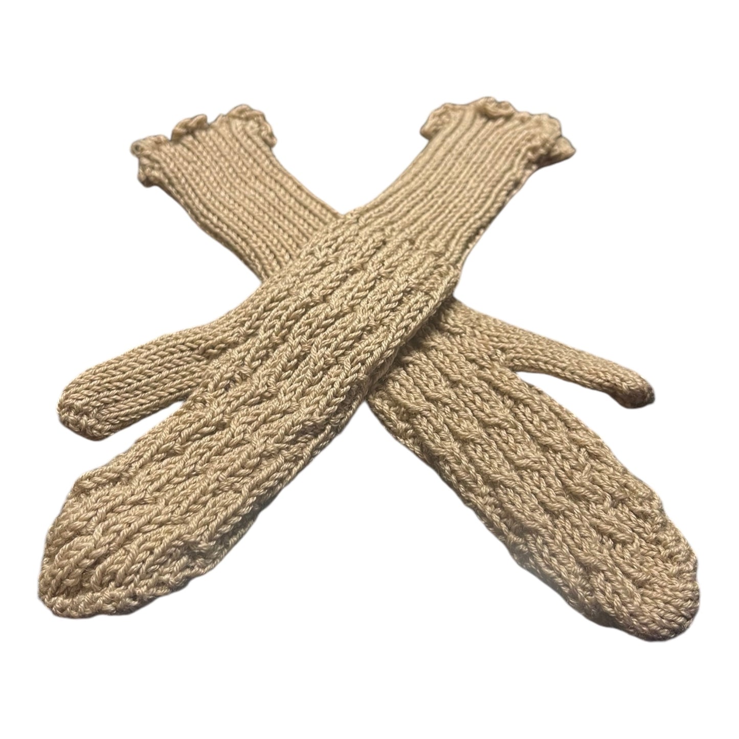 Ylfa vettlingar beige