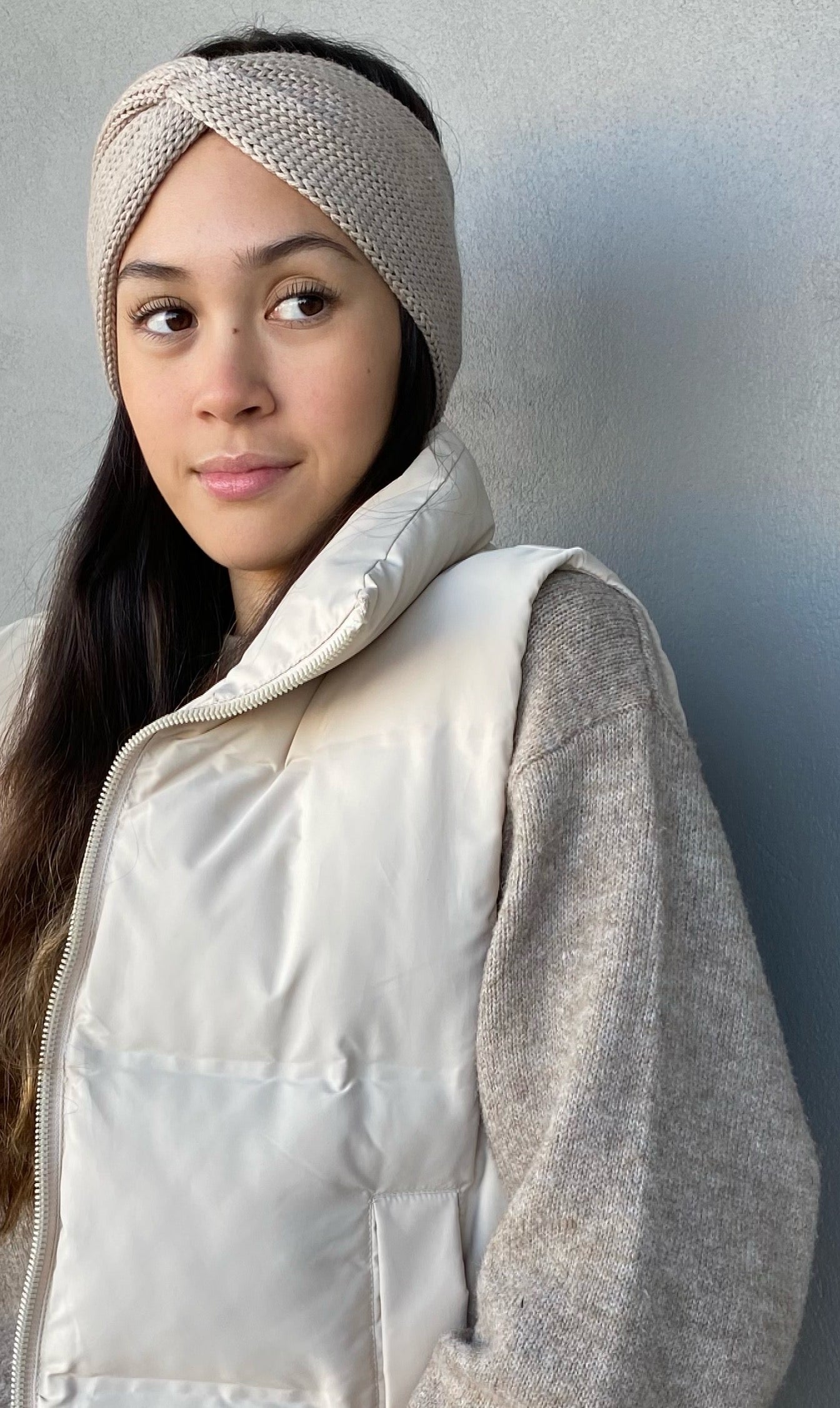 NóNa mom eyrnaband beige