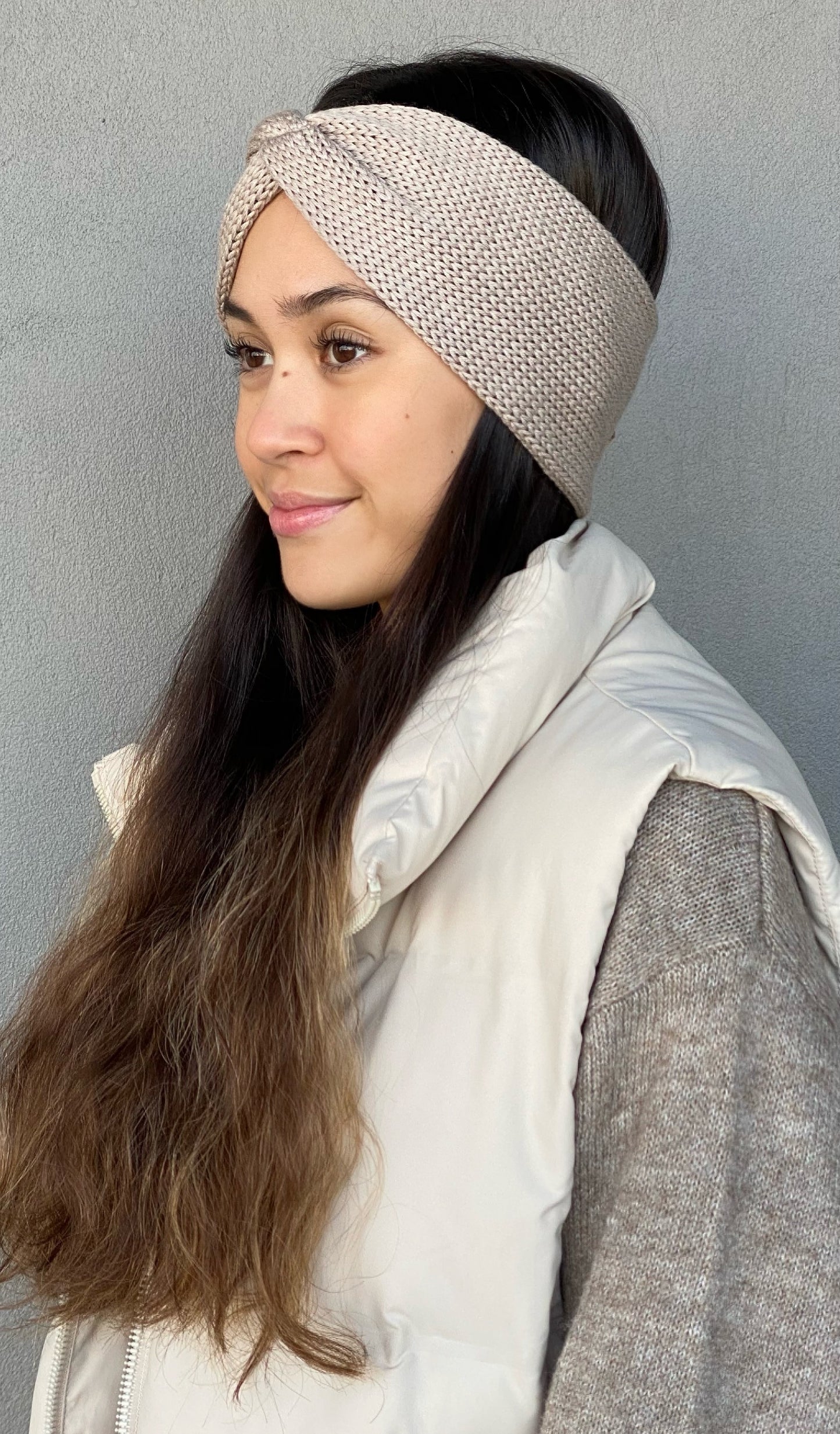 NóNa mom eyrnaband beige